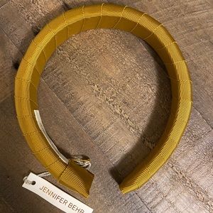 Jennifer Behr Attica Headband - Mustard - NWT